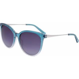 Bebe BB7240 400 55 Solbriller Kvinder Blue - Transparent Faded Glittery Cyan Blue - 55mm