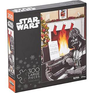 Buffalo Games Star Wars - A MEGET VADER JUL - 300 Stor Piece Jigsaw Puzzle Multi 21.25 """" L X 15 """" W