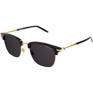 Montblanc MB0242S 005 55 Solbriller Mænd Black - Black - 55mm
