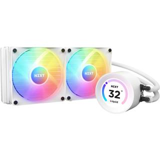 NZXT Kraken Elite 240 RGB Processor All-in-one liquid cooler 12 cm White 1 pc(s)