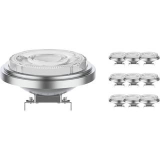Fordelspakke 10x Noxion Lucent LED spot G53 AR111 11.7W 800lm 24D - 927 ekstra varm hvid | bedste farvegengivelse - dæmpbar - erstatter 75W