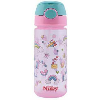Nüby, Drikkedunk Med Sugerør, 3 År, Pink