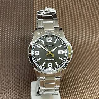 Herre Casio Collection Sort Sølv Ur (41,5 mm)