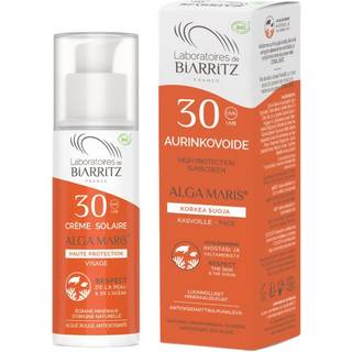 Laboratoires De Biarritz - Ansigtssolcreme - SPF30 - 50ml - Økologisk - Alga Maris
