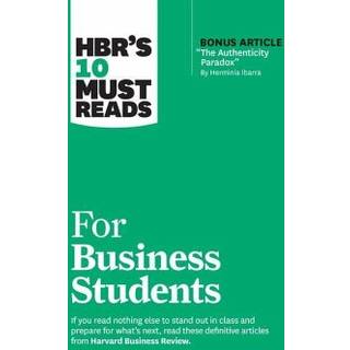 HBR's 10 Must Reads for Business Students