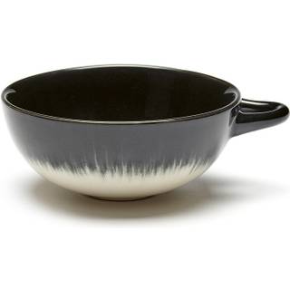 Serax - Espresso Cup Dé White/Black Var B - Espressokopper - Ann Demeulemeester - Sort,Hvid