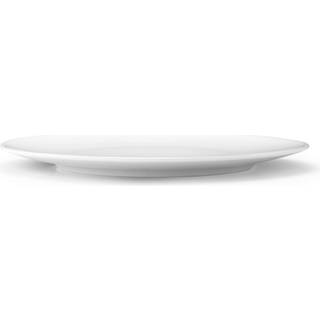 Malmö Porslin Pi Tallerken 20 Cm - Asietter Porcelæn Hvid - CSA.09