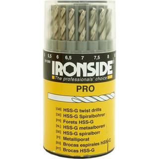 Ironside 201269 Boresæt 19 stk. Bor, 1-10 mm