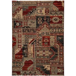 Orient - Sort Stribe - 240x330 cm