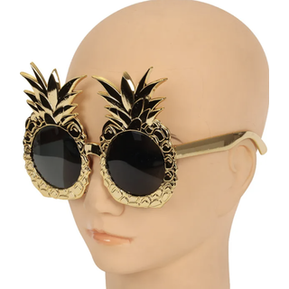 Ananas solbriller, guld