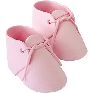 Spiselig Topfigur Baby Sko, Pink pk/2 - PME