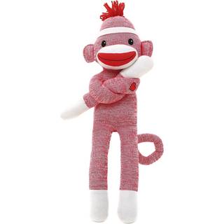 Lavet af udl?ndinge s?d sokmonkey den originale traditionelle h?ndstrikkede udstoppede dyr leget?j gave-for b?rn babyer teenagere piger og drenge