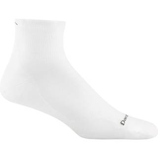 Darn Tough Run 1/4 Ultra-Lightweight Løbesokker Herrer størrelse L farve hvid