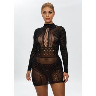 Ann Summers Ann Summers Black Jewelled Janelle Dress