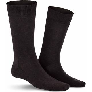 KUNERT Men Herren Socken braun Baumwolle & Mix unifarben