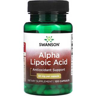 Swanson ALA 50 mg, 120 kapsler