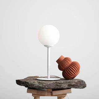 Bordlampe Joel, højde 35 cm, hvid
