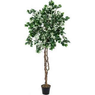 Europalms Bougainvillea, artificial plant, white, 180cm TILBUD NU europalm hvid