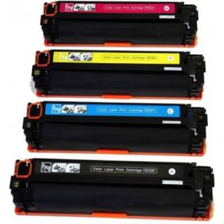 Kompatibel toner HP 128A - CE320A, 4 stk. rabatpakke 6400 sider
