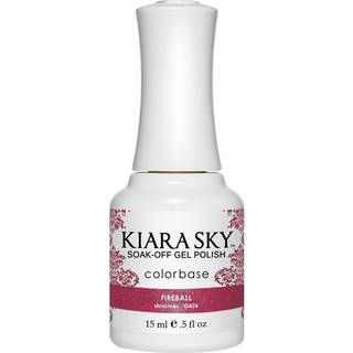 KIARA SKY Soak Off Gel Neglelak 0,5 fl oz FIREBALL (G426)