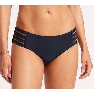 Seafolly Women's Collective Multi Strap Hipster Pant Bikini-trusser Damer størrelse 16 farve blå