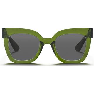 HANUKEii Maldivas HK-019-02 48 Solbriller Mænd Grøn - Transparent Green - 48mm