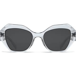 HANUKEii Moorea HK-028-02 52 Solbriller Mænd Grå - Transparent Grey - 52mm
