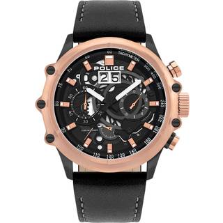 Police PL16018JSBR.02 Luang Chronograph Herrenuhr 49mm 3ATM