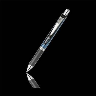 Pentel Energel Pearl Tractable Liquid Gel Pen Needle Tip (0,7 mm) Medium Line Red Ink 2-Pk (BLN77WBP2B)