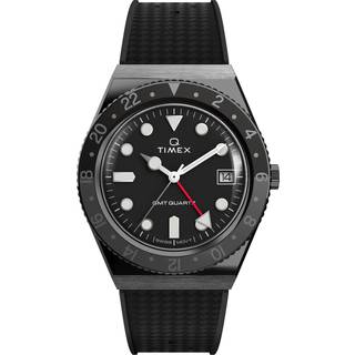 TIMEX Q Timex Gmt sort Ø38