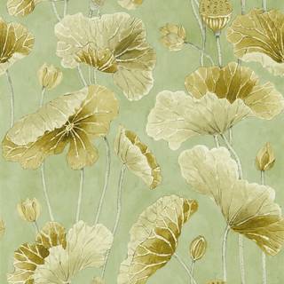 Lotus Leaf Oriental Green/Olive - DWAW217126