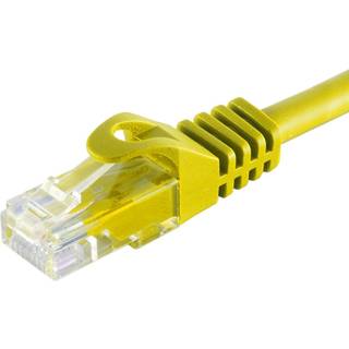 Cat 7 U/UTP Netværkskabel - Gul - 1.50 m