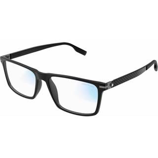 Montblanc MB0249S 005 59 Briller Mænd Black - Black - 59mm