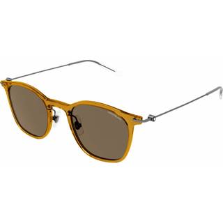 Montblanc MB0098S 013 53 Solbriller Mænd Orange - Orange - 53mm