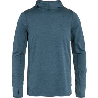 Fjällräven Abisko Sun-Hoodie Funktionsshirt Herrer størrelse XS farve blå
