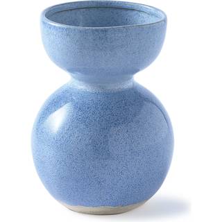 POLSPOTTEN Vases - 'Boolb' vase, medium, blue in Light blue Glazed stoneware