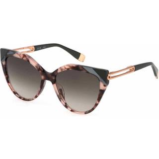 Furla SFU683 01GT 55 Solbriller Kvinder Lyserød - Pink Tortoise - 55mm