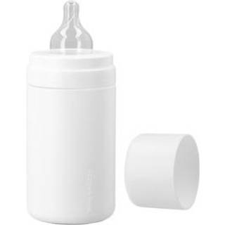 Baby Wallaby Sutteflaske 240 ml - White