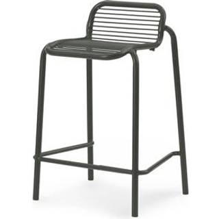 Normann Copenhagen Vig Barstol H65 cm Mørk Grøn