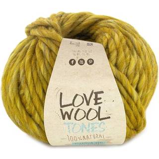 Katia Love Wool Tones 202 Okker Indhold:85% uld, 15% alpaca Vægt/længde:100 g = ca. 50 meter Anbefalede pinde:12-15 mm Strikkefasthed:10 x 10 cm = 7 m x 9 p Vask:Håndvask / Tåler ikke tørretumbling.