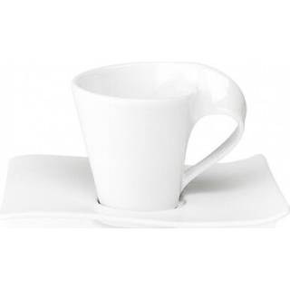 Villeroy & Boch Newwave Espressokop Med Underkop - Espressokopper Porcelæn Hvid - 24220-54462