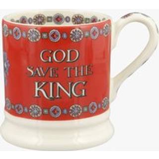 Emma Bridgewater Emma Bridgewater Cream God Save The King 1/2 Pint Mug