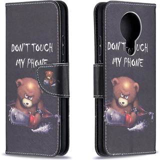 Nokia 3.4 Læder Cover m. Pung - Ond Bamse