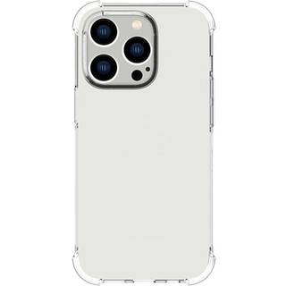 iPhone 14 Pro Shock-Proof Fleksibelt Plastik Bagside Cover - Gennemsigtig