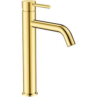 Tvättställsblandare Lumi Guld Hög