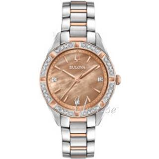 Bulova 98R264 Diamond Bronzefarvet/Rosaguldtonet stål Ø32 mm