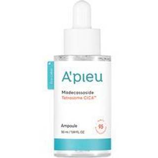 A'pieu Madecassosid tetrasome Cica Face Serum Ampoule 1,69 fl oz / 50 ml - Opgraderet Madecassosid Ampoule Forbedret hudbeskyttelse Tetrasomtekno