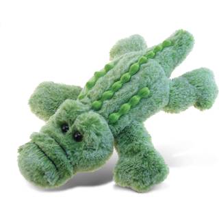 Dollibu Alligator Plush - Super Soft Fyld Animal Alligator Toy Sweet Wild Life Green Plush Alligator Adorable Huggers Plush Alligator Fyldt leget