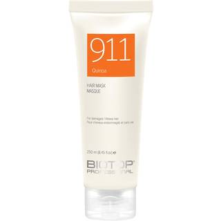 Biotop Professional 911 Quinoa Hair Mask - Reparation af h?rmaskebehandling til t?r eller ekstremt beskadigede tr?de - Farve Safe & Grusomity Gra