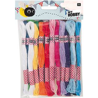 Stickgarn Set Basic - Mehrfarbig